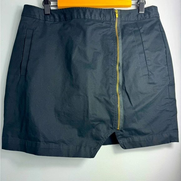 Banana Republic Heritage Collection Side-Zip mini skirt in Black Size 14 - Picture 1 of 9